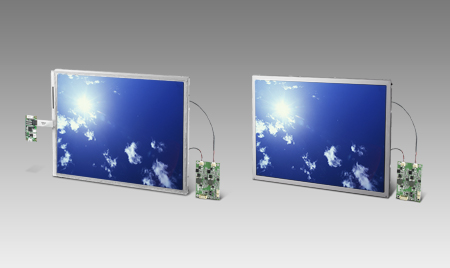 8.4" 800x600 LVDS 1200nits LED 6/8bit Res.Touch High Brightness Display Kit